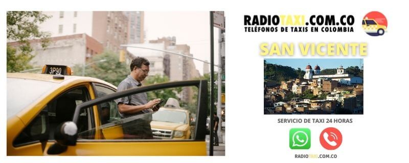 Taxi más cercano SAN VICENTE