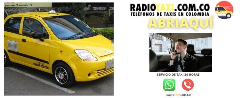 RADIOTAXI PRECIO Abriaquí