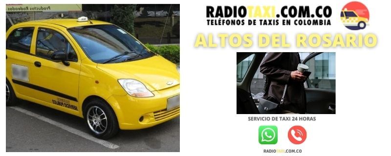 Números de Taxi en Altos del Rosario 4 RADIOTAXI PRECIO Altos del Rosario