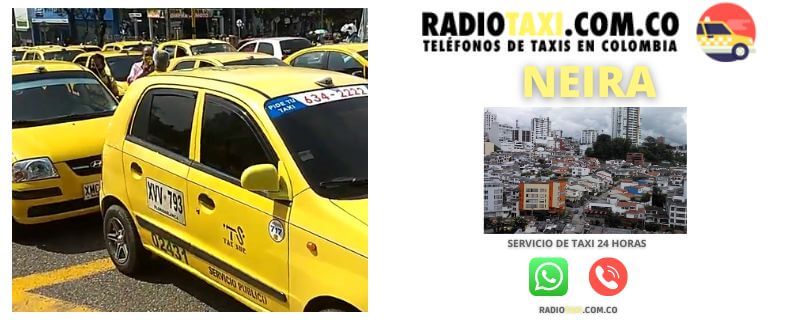 RADIOTAXI PRECIO Neira
