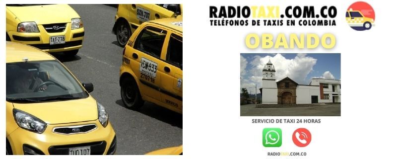 RADIOTAXI PRECIO OBANDO