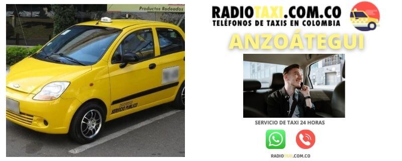 RADIOTAXI PRECIO SERVICIO DE TAXI WHATSAPP Anzoátegui