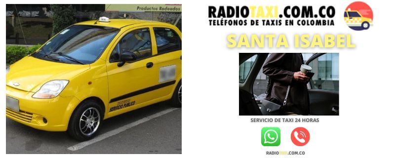 RADIOTAXI PRECIO SERVICIO DE TAXI WHATSAPP santa isabel