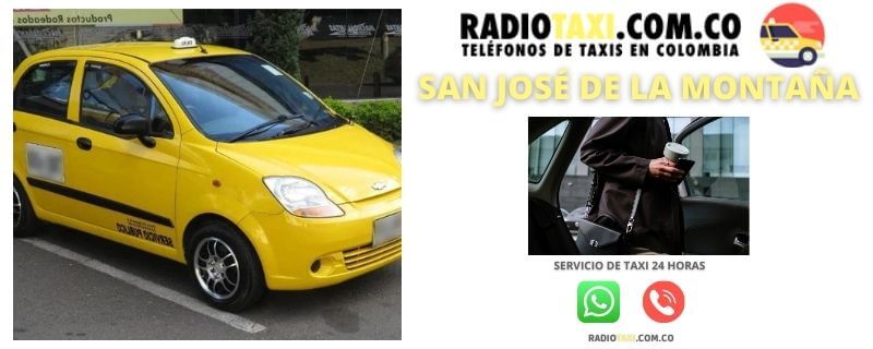 RADIOTAXI PRECIO San José de la Montaña