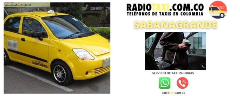 RADIOTAXI PRECIO sabanagrande