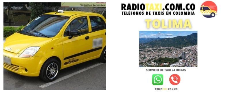 RADIOTAXI PRECIO tolima