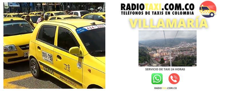 Números de Taxis en Villamaría 4 RADIOTAXI PRECIO villamaria