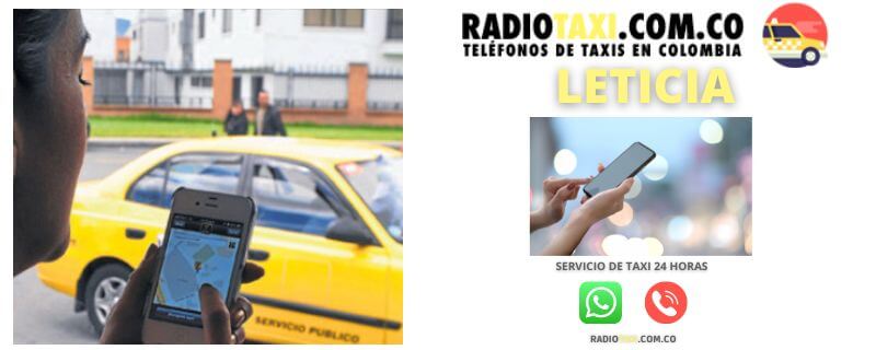 TAXI whatsapp 24 horas leticia