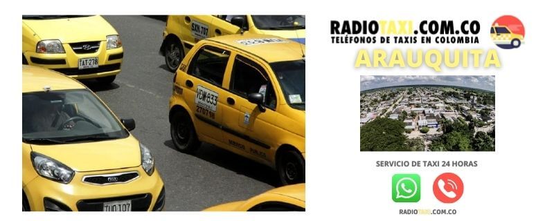 Números de Taxis en Arauquita 4 arauquita 24 horas taxi