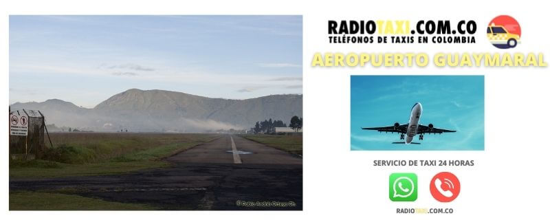 Números de Radio Taxi en el Aeropuerto Guaymaral - Flaminio Suárez 1 costo taxi aeropuerto guaymaral