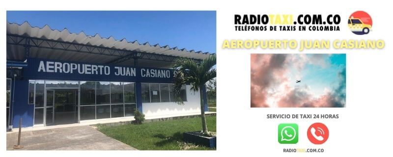 costo taxi aeropuerto juan casiano