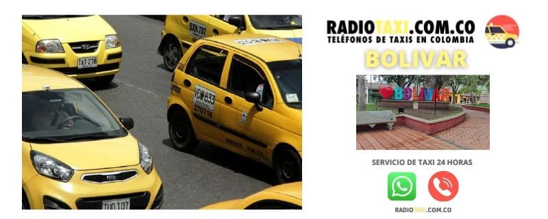 radiotaxi bolivar whatsapp