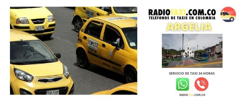 Números de Taxis en Argelia - Valle del Cauca 42 radiotaxi whatsapp argelia
