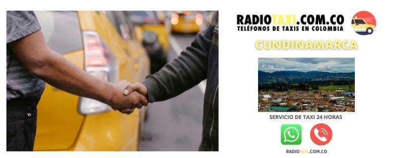 Números de Radio Taxi en el Departamento Cundinamarca 47 servicio de taxi Cundinamarca