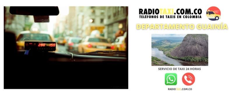 servicio de taxi Guainía