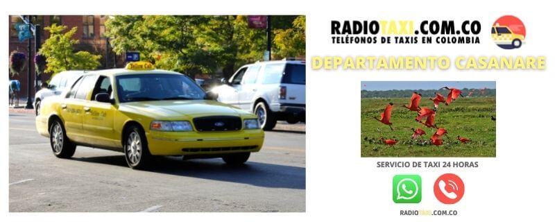 Números de Radio Taxi en el Departamento Casanare 8 servicio de taxi casanare