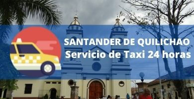 servicio de taxi santander de Quilichao