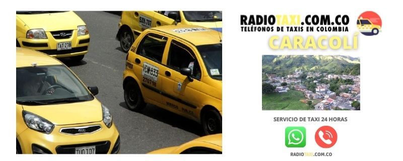 taxi whatsapp caracoli