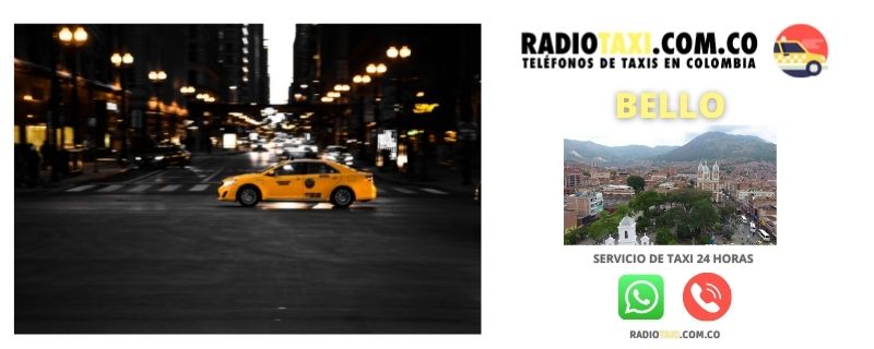 Números de Taxi en Bello 10 telefono Taxi