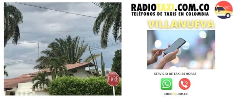 whatsapp taxi Villanueva