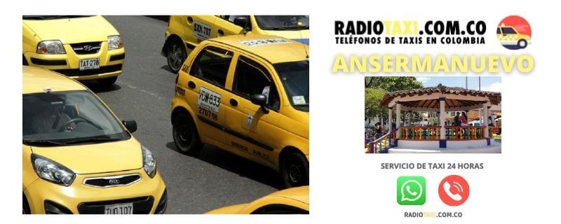 Números de Taxis en Ansermanuevo 42 whatsappTaxis Ansermanuevo
